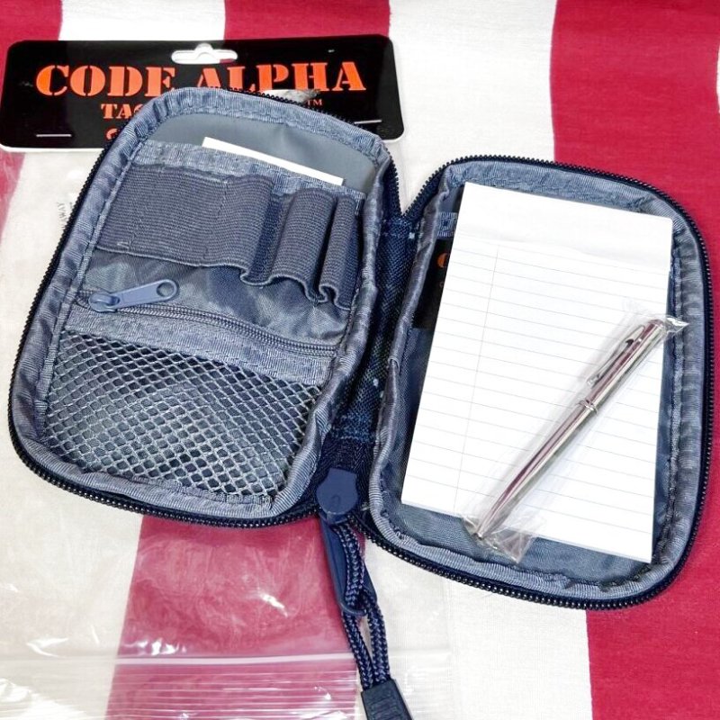画像2: 米軍放出品　CODE ALPHA TACTICAL GEAR　メモ帳/ポーチ (2)