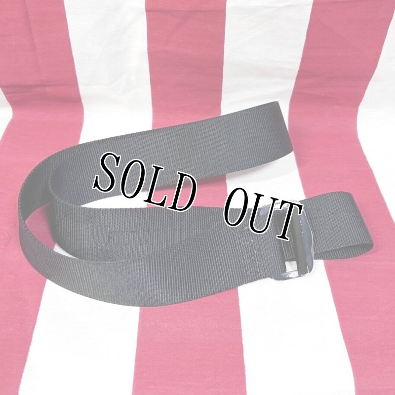 画像1: 米軍実物　BDU　ベルト　ブラック　115cm　 (1)