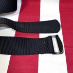 画像2: 米軍実物　BDU　ベルト　ブラック　115cm　 (2)