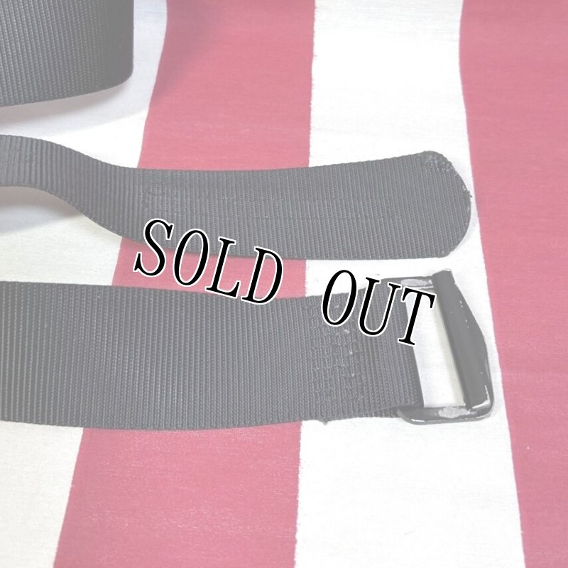 画像2: 米軍実物　BDU　ベルト　ブラック　115cm　 (2)