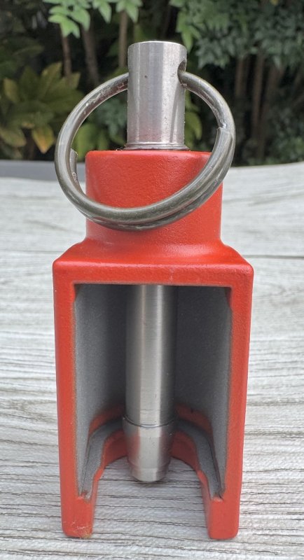 画像2: 米軍実物 M240ショートバレル用ブランクアダプター (2)