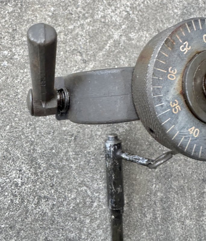 画像6: 米軍実物 Traverse and Elevation Mechanism T&E M2 トライポッド ブローニング (6)