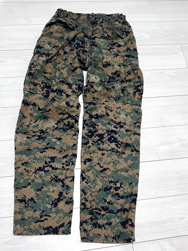 画像4: 海兵隊実物 USMC　ウッドランドマーパットパンツ　MEDIUM-REGULAR (4)