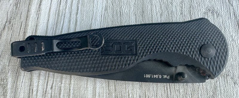 画像9: 米軍放出品 SOG TFSA98 Flash II フォールディング ナイフ (9)