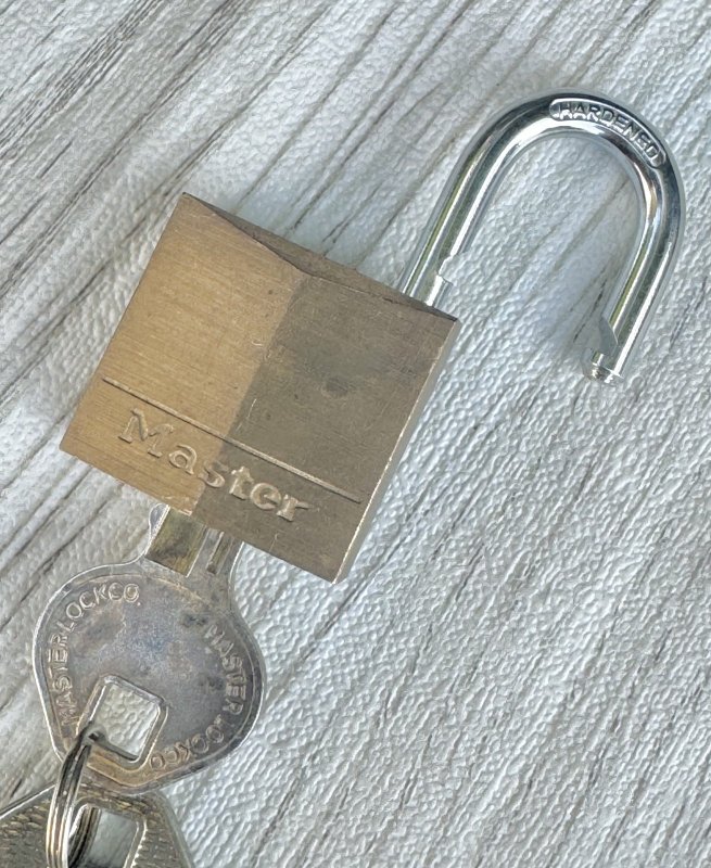 画像3: 米軍放出品 Master Lock マスターロック 南京錠  (3)