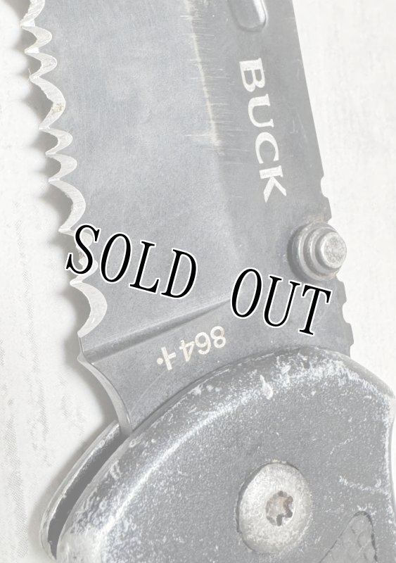 画像7: 米軍放出品 BUCK ICEMAN 864 バックナイフ フォールディングナイフ 折りたたみ (7)