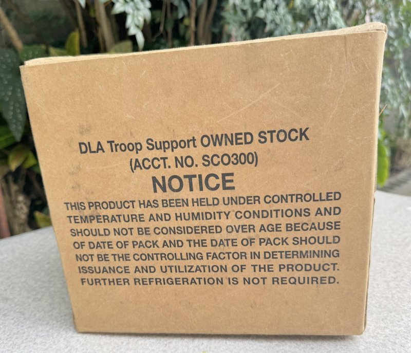 画像4: 米軍実物 ワーニック社 MREレーション/戦闘食 MENU-A 12個セット 2024年6月検品 (4)