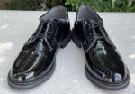 画像2: 米軍実物  BATES ベイツ SERVICE SHOES サービスシューズ オフィサーシューズ アメリカ製 (2)