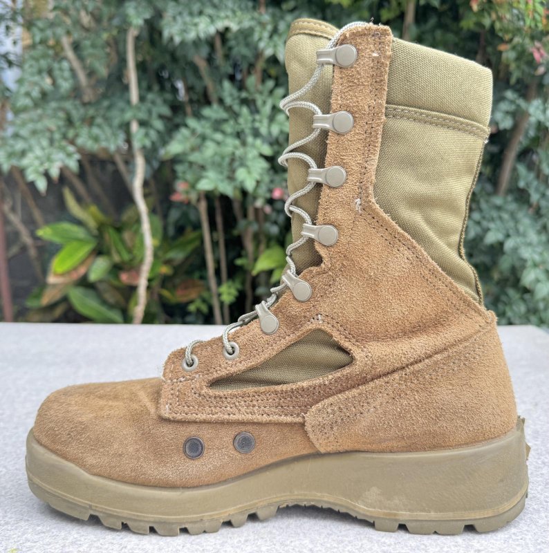 画像5: 米海兵隊実物 Belleville デザートマーパット コンバットブーツ 550 ST (5)