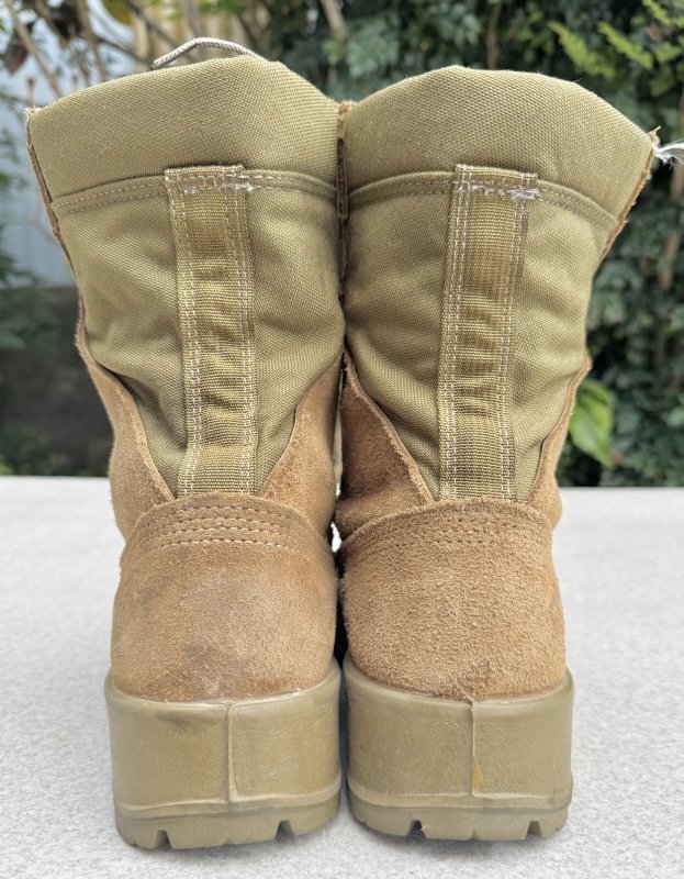 画像3: 米海兵隊実物 Belleville デザートマーパット コンバットブーツ 550 ST (3)