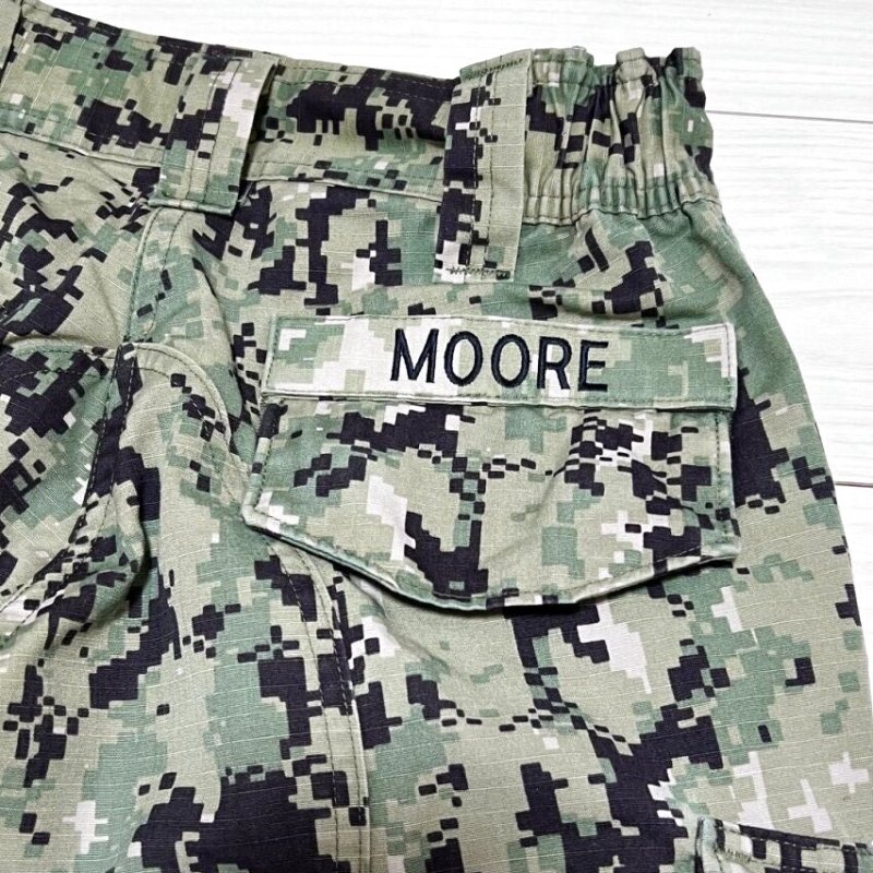 画像4: 米軍実物,US NAVY,　AOR2　NUW　迷彩パンツ　TYPEIII　SMALL-SHORT (4)