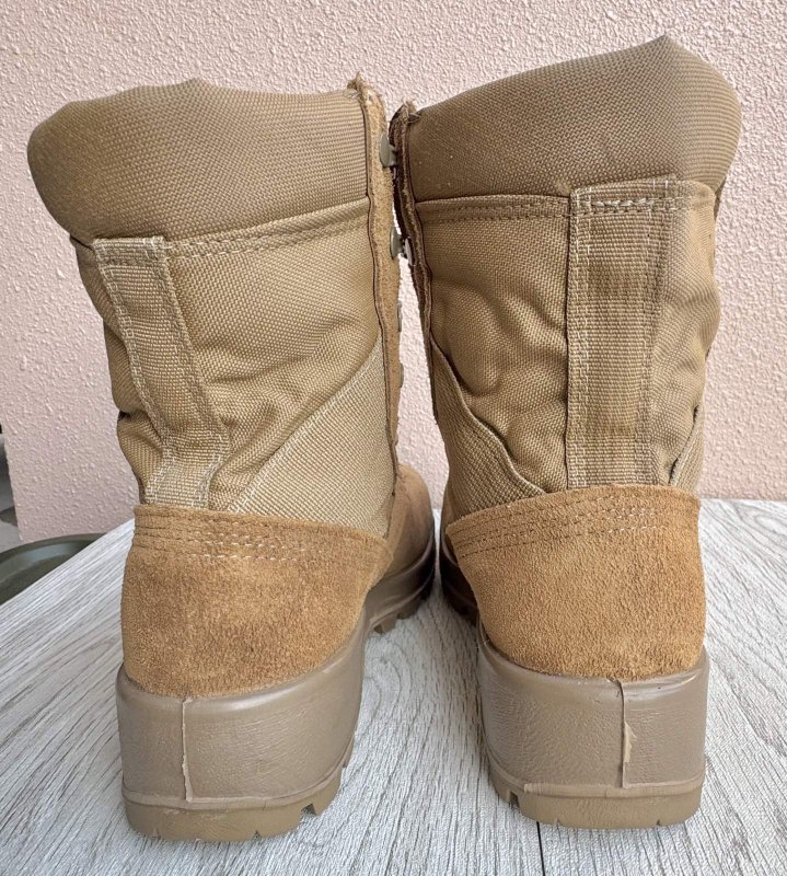 画像3: 米海兵隊実物 Billeville FAFSTC デザートマーパットブーツ 6 WF (3)