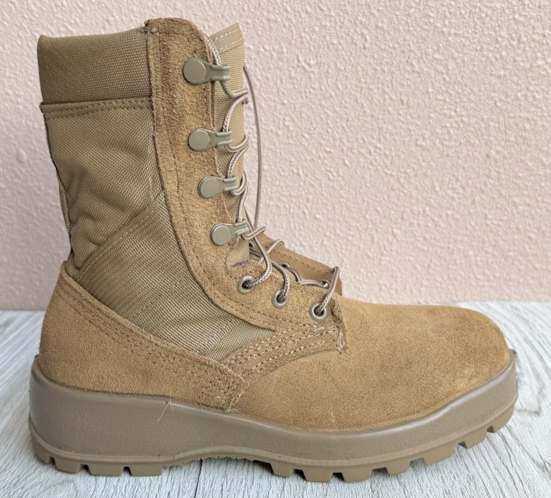 画像4: 米海兵隊実物 Billeville FAFSTC デザートマーパットブーツ 6 WF (4)
