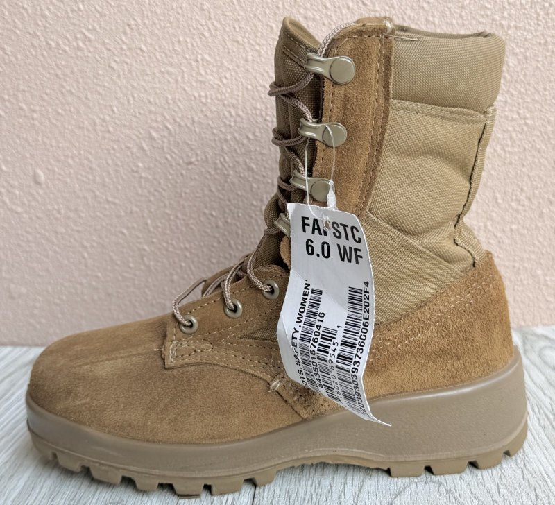 画像2: 米海兵隊実物 Billeville FAFSTC デザートマーパットブーツ 6 WF (2)