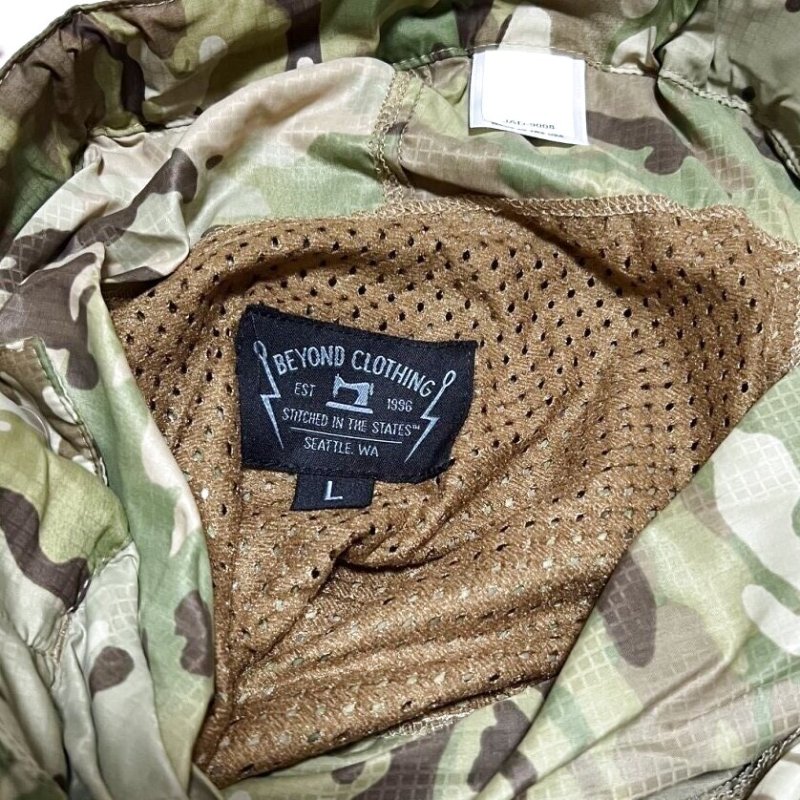 画像4: 米軍放出品 BEYOND CLOTHING SYSTEMS Wind Pant　マルチカム 　LARGE (4)