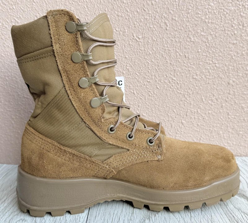 画像6: 米海兵隊実物 Billeville FAFSTC デザートマーパットブーツ 6 WF (6)