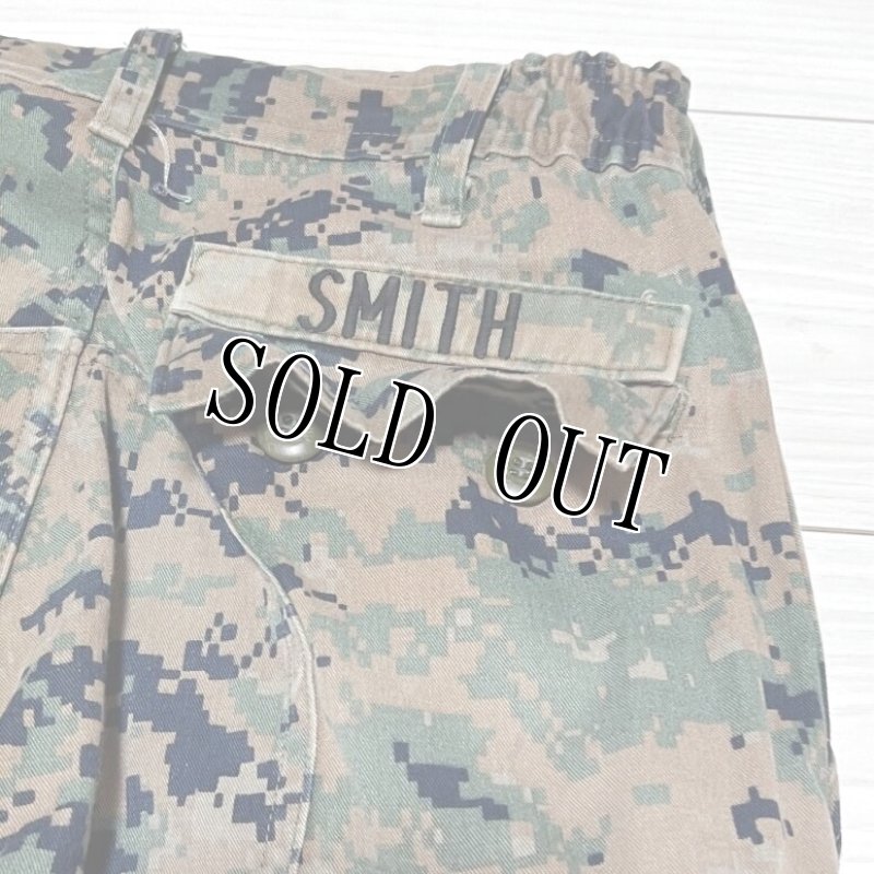 画像3: 海兵隊実物 USMC　ウッドランドマーパットパンツ　SMALL-SHORT (3)