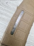画像10: 米軍実物 MAGPUL PMAG 30 GEN M3 AR-15/M4/M16 30連マガジン   WINDOW 両窓 30rd マグ 5.56mm コヨーテタン (2) (10)