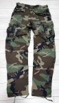 画像3: 米軍実物,ウッドランドカモ　迷彩パンツ　MEDIUM-LONG (3)