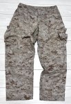 画像1: 米軍実物 USMC デザートマーパットパンツ　MEDIUM-SHORT (1)