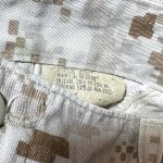 画像4: 米軍実物 USMC デザートマーパットパンツ　MEDIUM-SHORT (4)