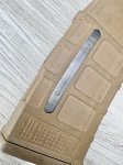 画像10: 米軍実物 MAGPUL PMAG 30 GEN M3 AR-15/M4/M16 30連マガジン   WINDOW 両窓 30rd マグ 5.56mm コヨーテタン (3) (10)