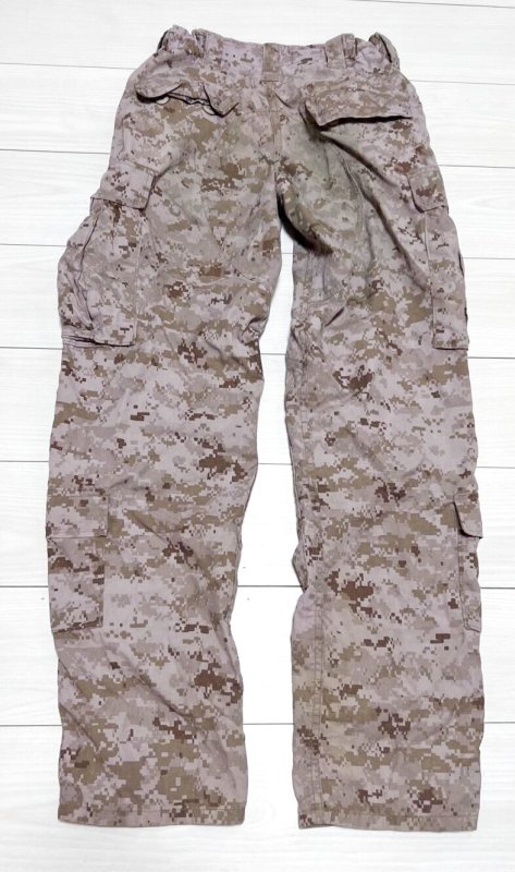 画像3: 米軍実物 USMC FROG デザートマーパットコンバットパンツ　S-R (3)