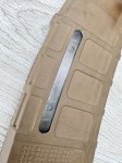 画像11: 米軍実物 MAGPUL PMAG 30 GEN M3 AR-15/M4/M16 30連マガジン   WINDOW 両窓 30rd マグ 5.56mm コヨーテタン (4) (11)