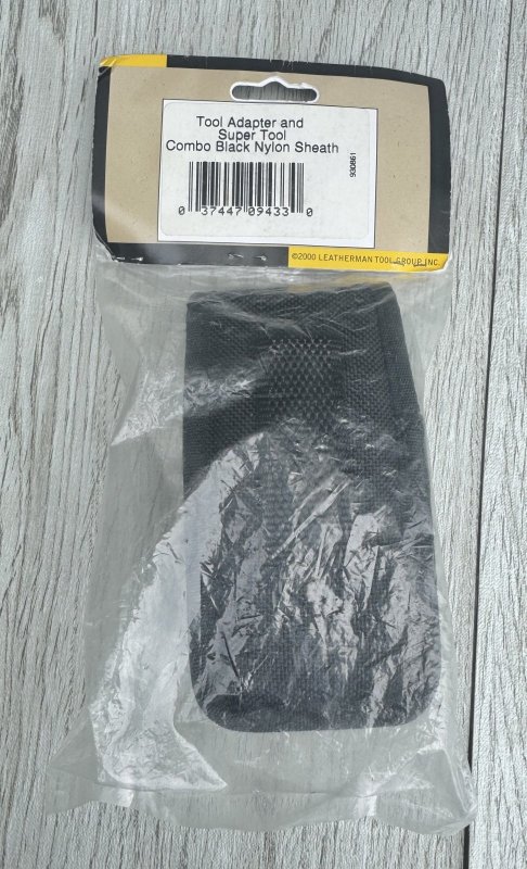 画像2: 米軍放出品. LEATHER MAN.レザーマン　TOOL ポーチ (2)