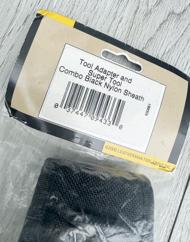 画像3: 米軍放出品. LEATHER MAN.レザーマン　TOOL ポーチ (3)