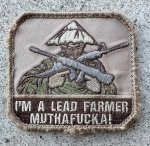 画像1: 米軍放出品 MIL-SPEC MONKEY  LEAD FARMER ワッペン  (1)