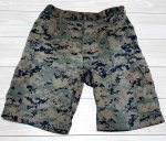 画像1: 海兵隊実物 USMC ウッドランドマーパットハーフパンツ　MEDIUM (1)