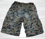 画像2: 海兵隊実物 USMC ウッドランドマーパットハーフパンツ　MEDIUM (2)