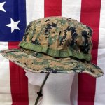 画像2: 米軍実物 ウッドランドマーパットブーニーハット　LARGE (2)