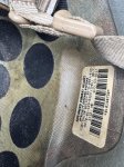 画像18: 米海軍放出品 実物 ACH スペシャル デフェンス システム ヘルメット マウントセット (18)