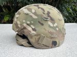 画像11: 米海軍放出品 実物 ACH スペシャル デフェンス システム ヘルメット マウントセット (11)
