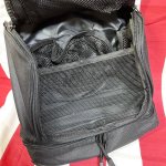 画像4: 米軍放出品　トラベルポーチ　ブラック (4)