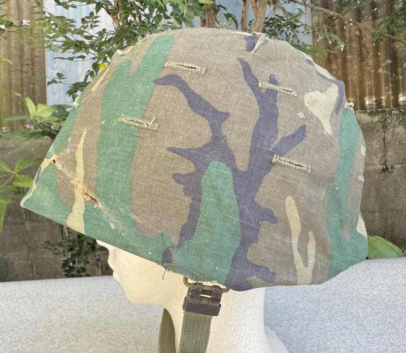 画像2: 米軍実物 ベトナム M2　ヘルメット (2)