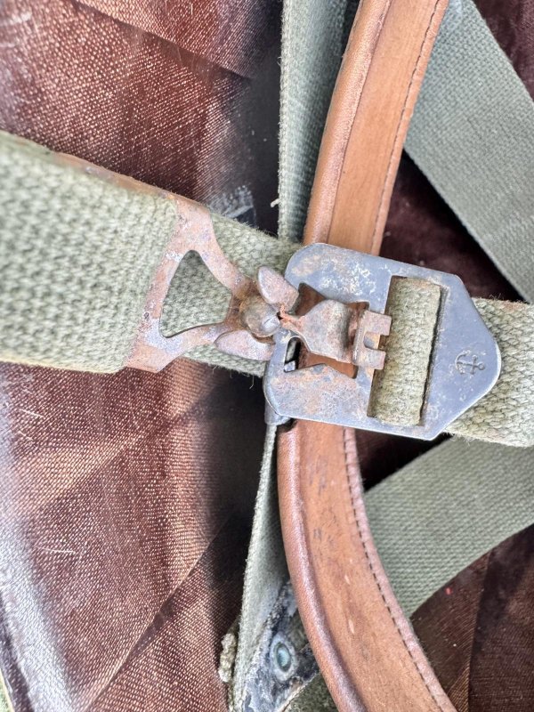 画像19: 米軍実物 ベトナム M2　ヘルメット (19)