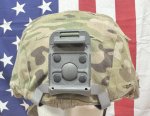画像2: 米海軍放出品 実物 ACH スペシャル デフェンス システム ヘルメット マウントセット (2)