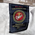画像3: 米軍実物 USMC デザートマーパットジャケット　リメイク ショートスリーブ　SMALL (3)