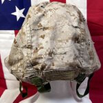 画像3: 米軍海兵隊実物 USMC  LWH ライトウェイトヘルメット　 ウッドランドマーパット・デザート　リバーシブルヘルメットカバー (3)