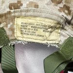 画像5: 米軍海兵隊実物 USMC  LWH ライトウェイトヘルメット　 ウッドランドマーパット・デザート　リバーシブルヘルメットカバー (5)