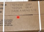 画像2: 米軍実物 2025年10月検【アメリカル】MREレーション非常食/戦闘食 MENU-A (2)