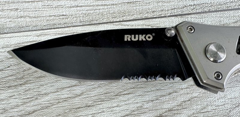 画像2: 米軍放出品　RUKO folding Knife 119 440A (2)