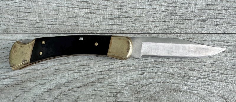 画像1: 米軍放出品 BUCK(バック)フォールディングハンター 110  (1)