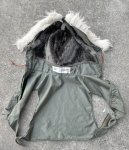 画像1: 米軍実物 ALPHA HOOD WINTER FLYERS ビンテージ フード (1)