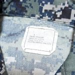 画像3: 米軍実物　US NAVY,　迷彩ジャケット　S-REGULAR (3)