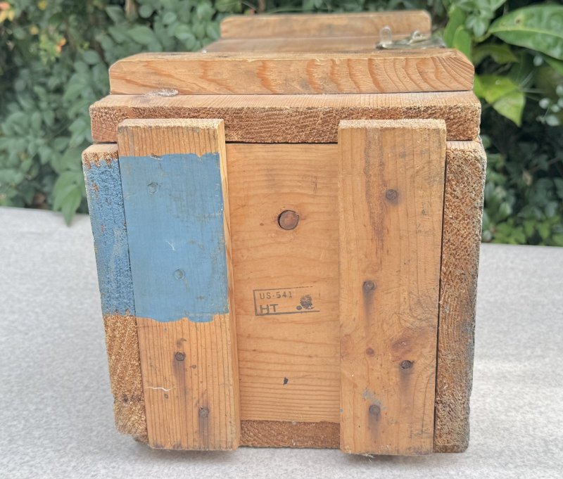 画像2: 米軍実物 WARHEAD,2.75 INCH ROCKET,PRACTIC 弾薬箱 (2)