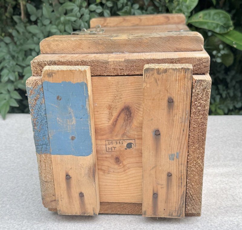 画像4: 米軍実物 WARHEAD,2.75 INCH ROCKET,PRACTIC 弾薬箱 (4)